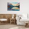 Stupell Industries Abstract Swirled Lake & Mountain Canvas Wall Art Design by LSR Design Studio